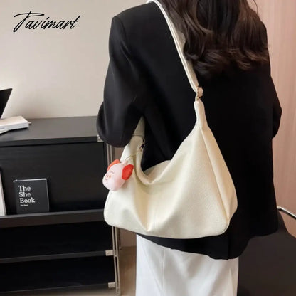 Tote Bags For Women School Casuals Crossbody Bags Large Capacity High Quality Designer Shoulder Bag Leather Solid Color Shopping