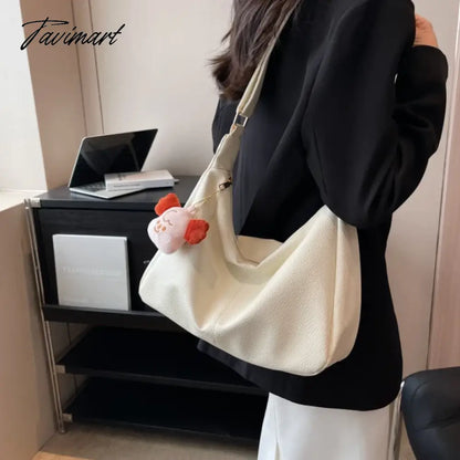 Tote Bags For Women School Casuals Crossbody Bags Large Capacity High Quality Designer Shoulder Bag Leather Solid Color Shopping