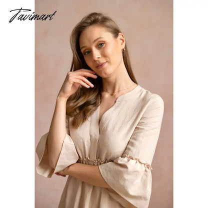 V-neck Dress,Printed Dress,Dress for Women Summer Dresses for Women Suitable for Summer Indoors and Outdoors