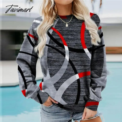 Vintage Chic Landscape Pattern Sweatshirt Women O-Neck Long Sleeve Hoodie Streetwear Women Autumn Harajuku Printed Pullover Tops