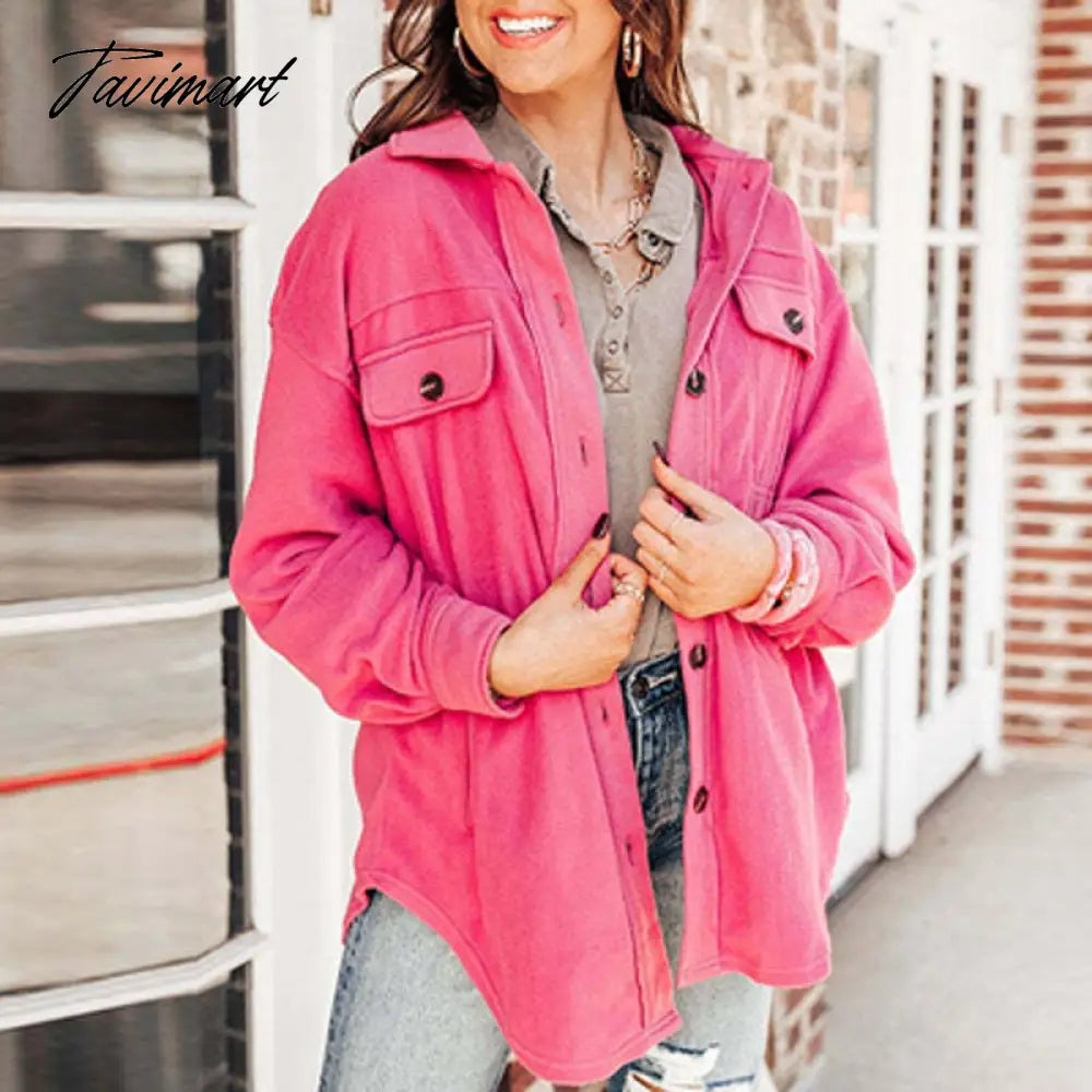 Vintage Harajuku Loose Long Sleeve Button Coats Women Fashion Pocket Cardigan Outwear Casual Ladies Autumn Winter Street Jackets