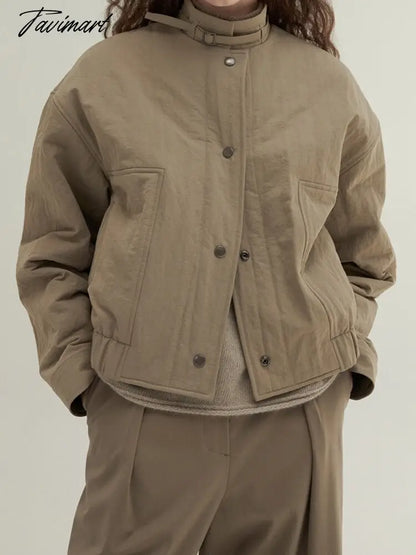 Vintage Simple Jacket Coat Women Autumn Winter Swingle Breasted Simple Solid Fashion Outwear Casual Classic Jackets Tops
