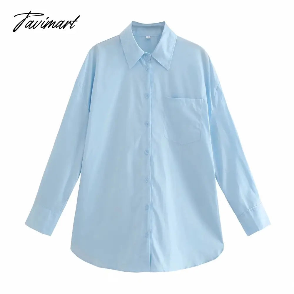 Woman Long Sleeve Loose Green Shirt S M L Pink blue