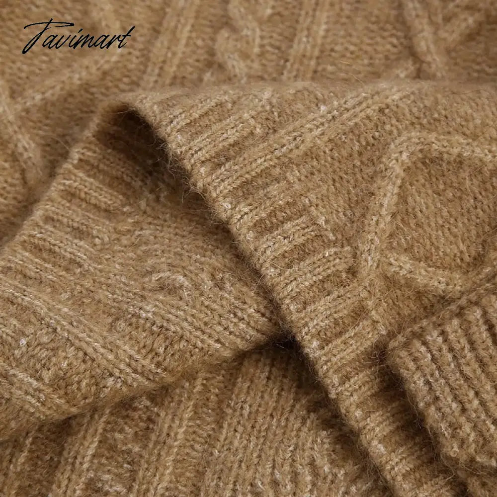 Women Elegant Twist Ruffle Trims Armhole Cable Knitted Sweater Vest Vintage Chaleco Mujer Female Waistcoat Chic Top