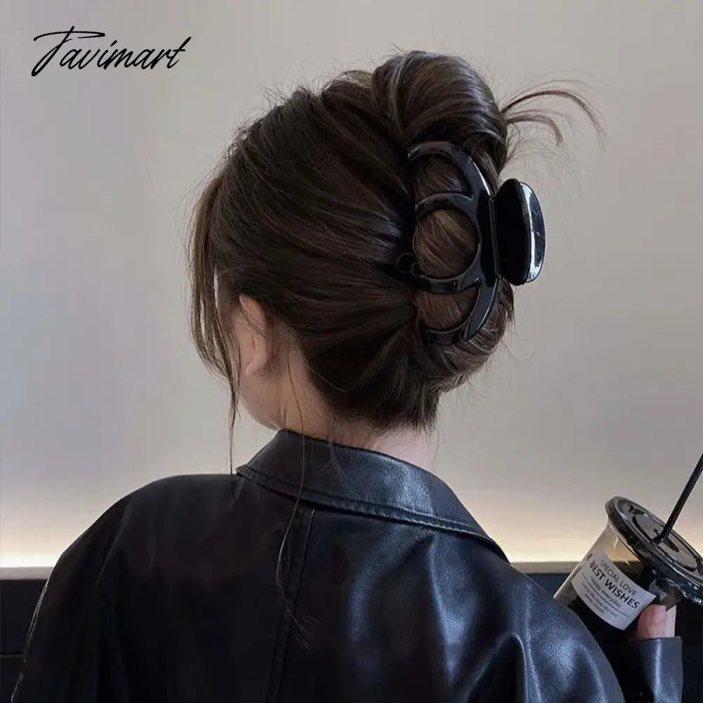 Women Fashion Large Claw Hair Clip Korean Simple Acrylic Hairgrips Shark Clip Clamp Hairpins for Girls Hair Accessories Headwear