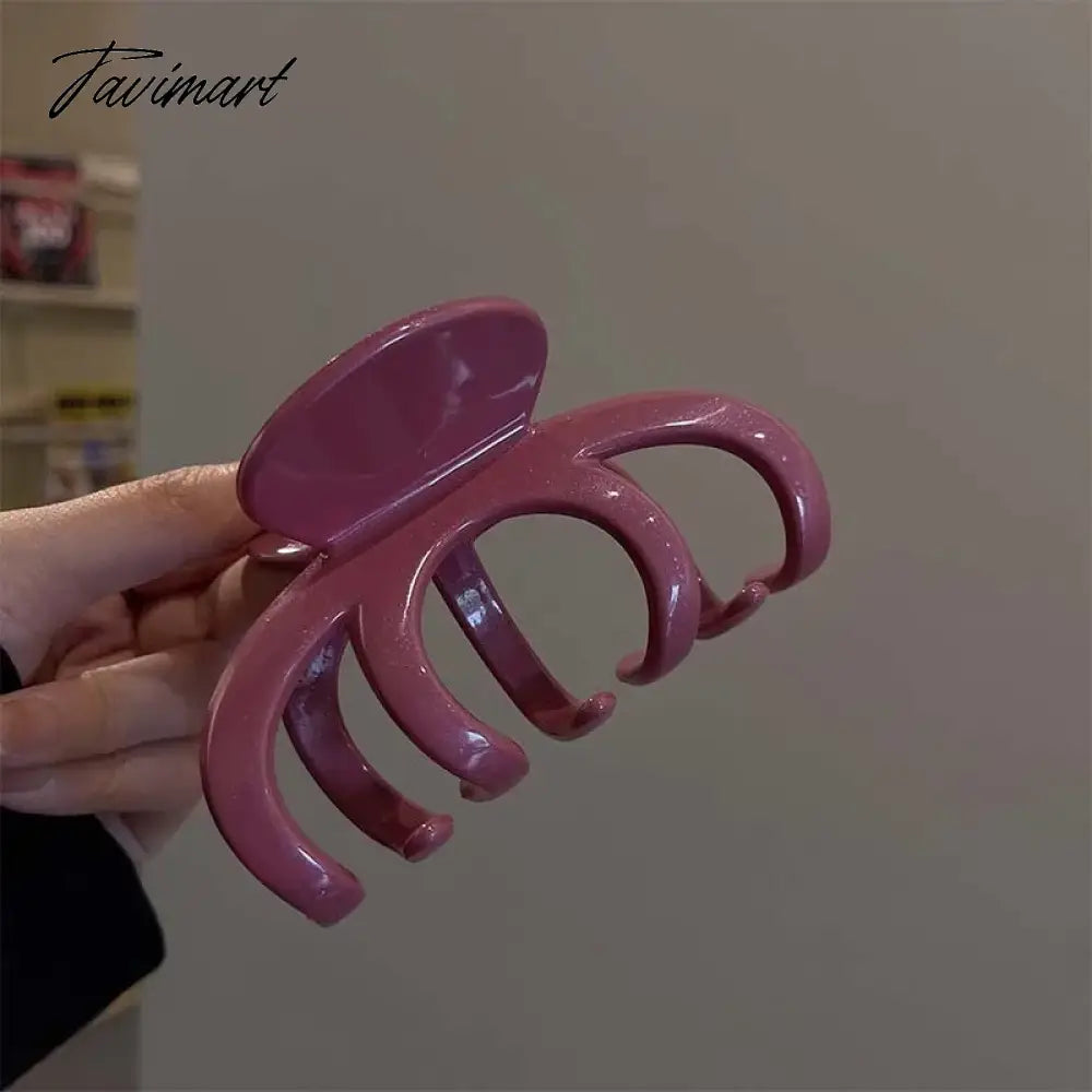 Women Fashion Large Claw Hair Clip Korean Simple Acrylic Hairgrips Shark Clip Clamp Hairpins for Girls Hair Accessories Headwear