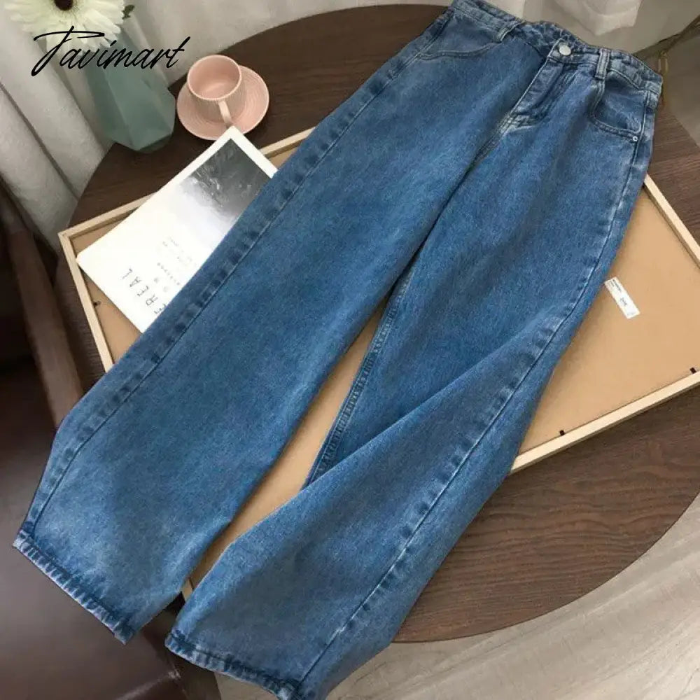 Women jeans White Jeans For Girls Fashion Full Length High Waist Vintage Trouser For Frmale Women's Denim Pants Streetwear