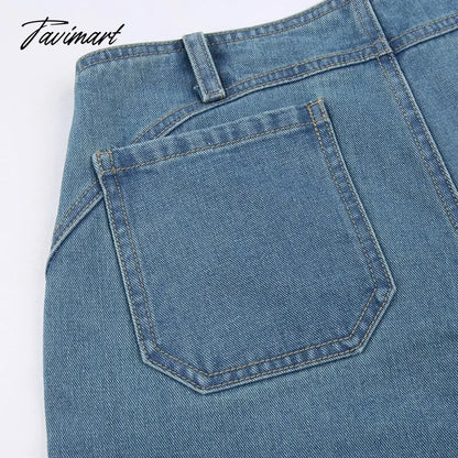 Women Light Blue Denim Jeans Casual Straight Loose Long Trousers pantalones mujer verano Autumn High Waist pantalones