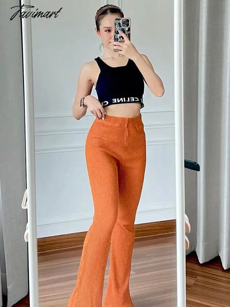 Women's Classic Pants Sexy Flared Trousers Hip Wrap Women Pants High Waist Solid Women's Cargo Pants Y 2k Vintage 90s Streetwear