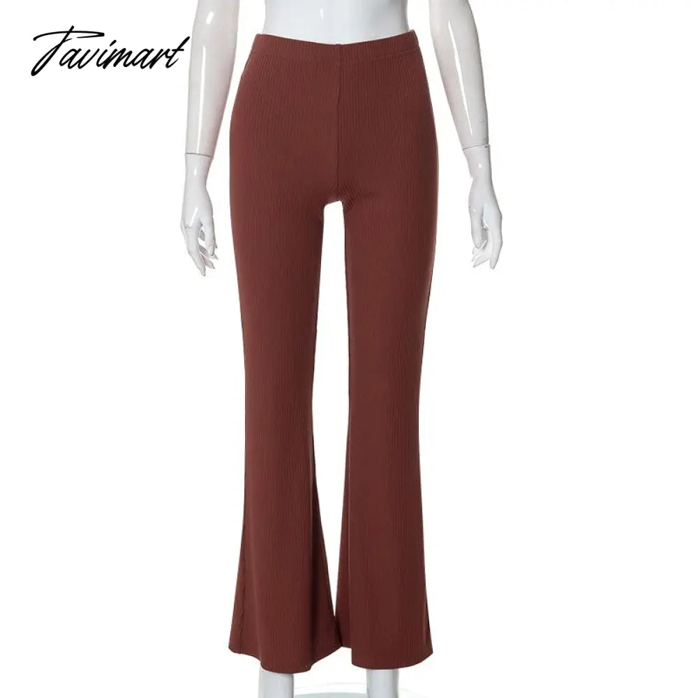 Women's Classic Pants Sexy Flared Trousers Hip Wrap Women Pants High Waist Solid Women's Cargo Pants Y 2k Vintage 90s Streetwear