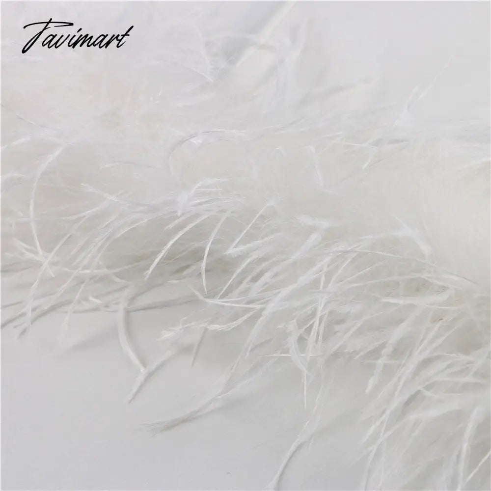 Women Sleeveless Crop Top Feathers Black Off Shoulder Summer White Cami Y2K Sexy Tank Tops Club Party