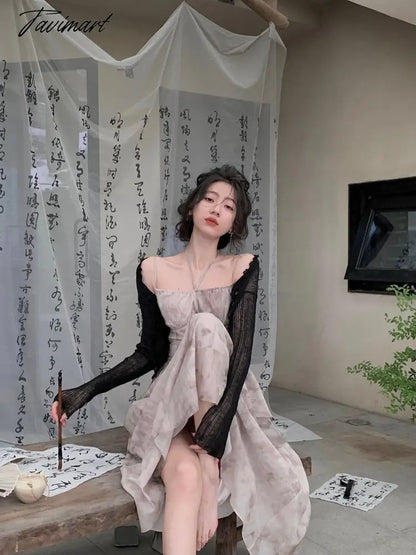 Women Summer Fashion Retro Dress Sexy Lady Eleglant Vintage Printed Sleeveless Evening Midi Dresses Female Clothes