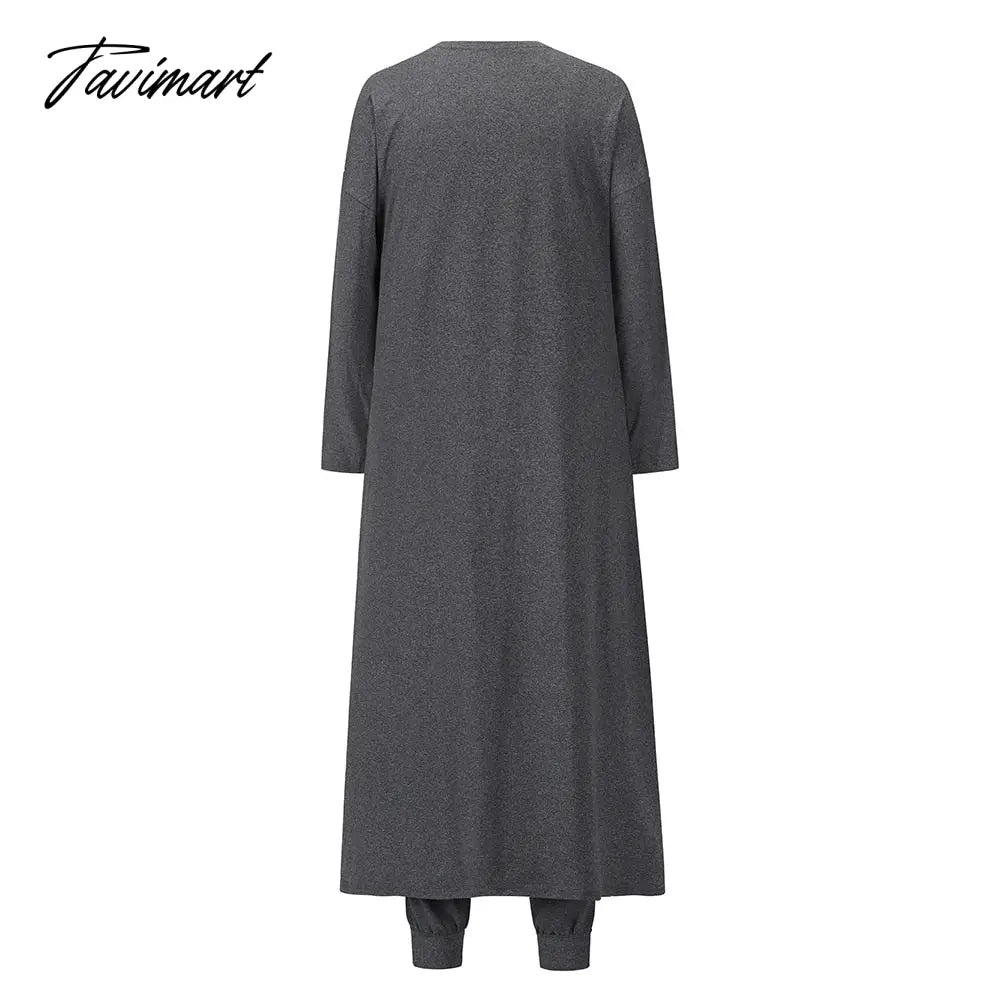 Womens Pajamas Set Fall Winter 3 Piece Loungewear Set Crop Vest Top Loose Pants and Cardigan Knitwear Lounge Set