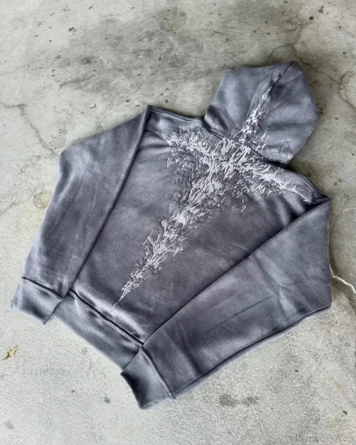 Vintage Wash Zip Up Hoodie