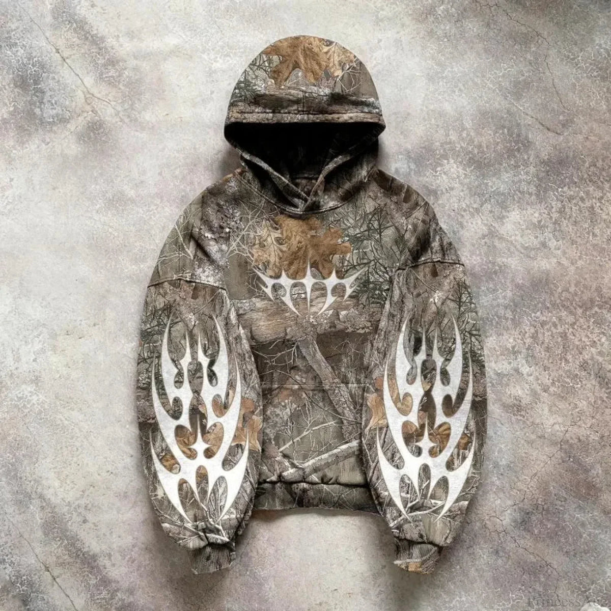 Vintage Wash Zip Up Hoodie
