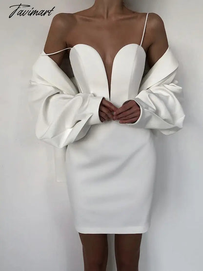 Women Summer Sexy Sleeveless Backless V Neck White Black Mesh Mini Bodycon Bandage Dress Elegant Evening Club Party Dress
